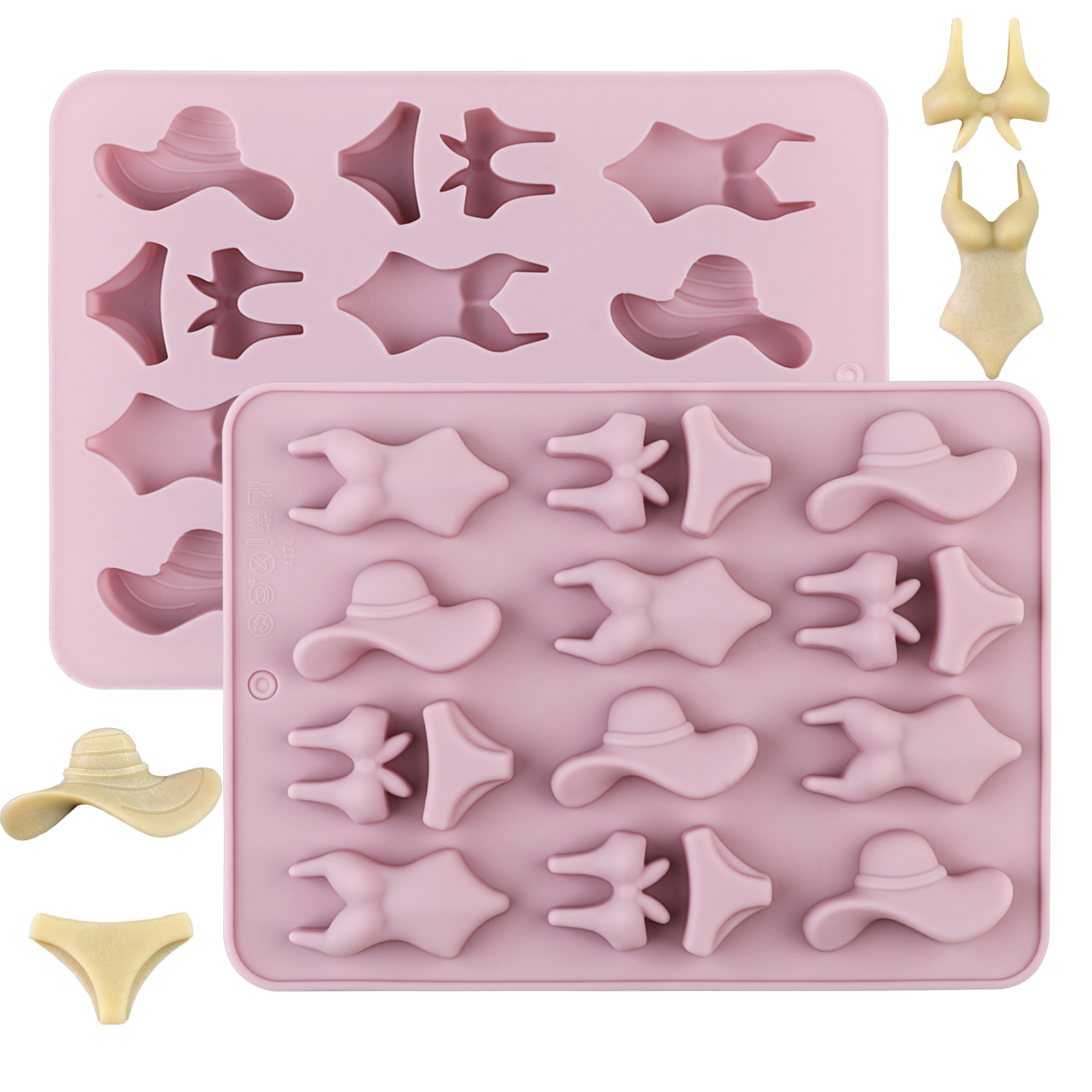 Resin Art Supplies - A Summer-Themed Beach Bikini Mold, Swimsuit