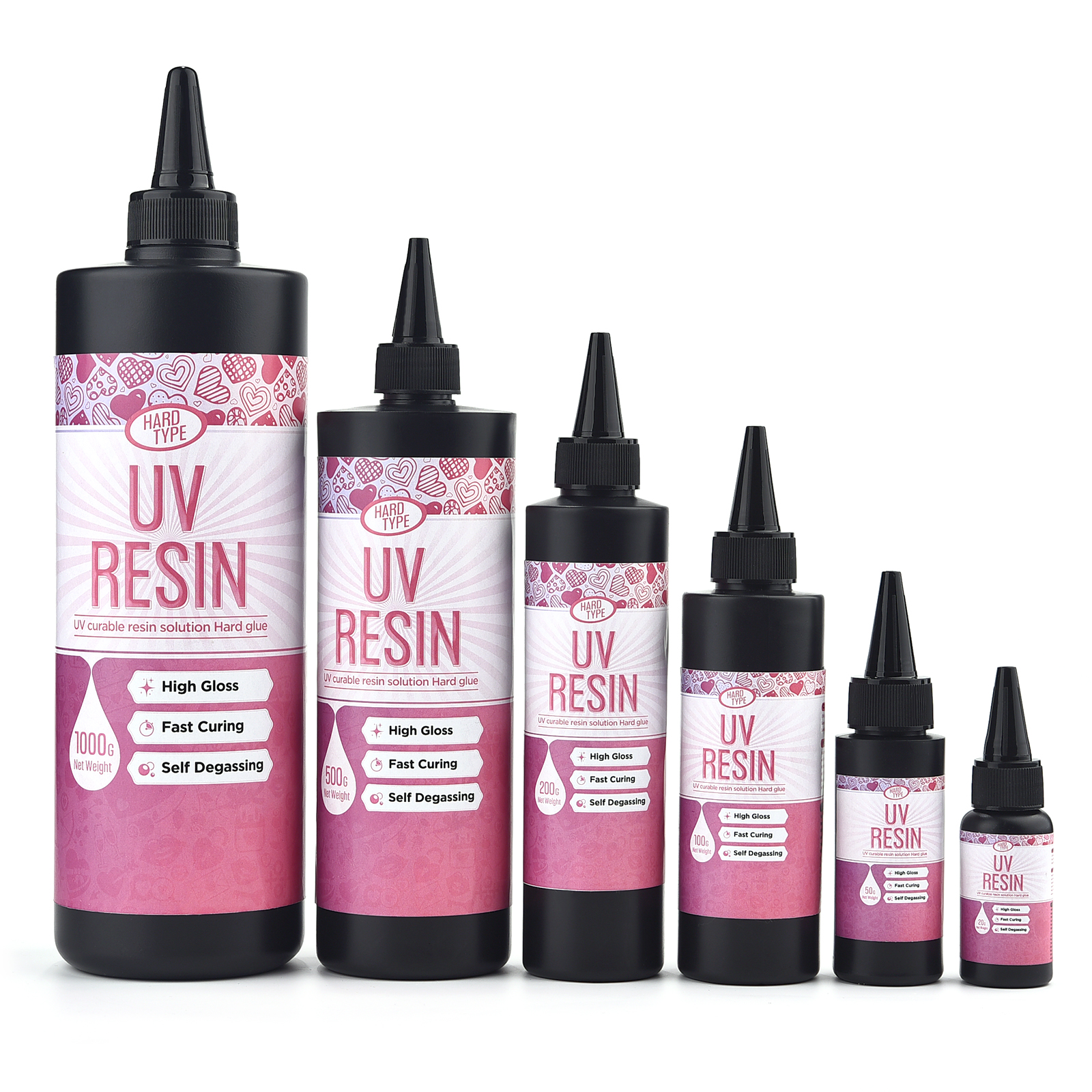 Resin Art Glue - UV Resin Glue Transparent Epoxy Resin