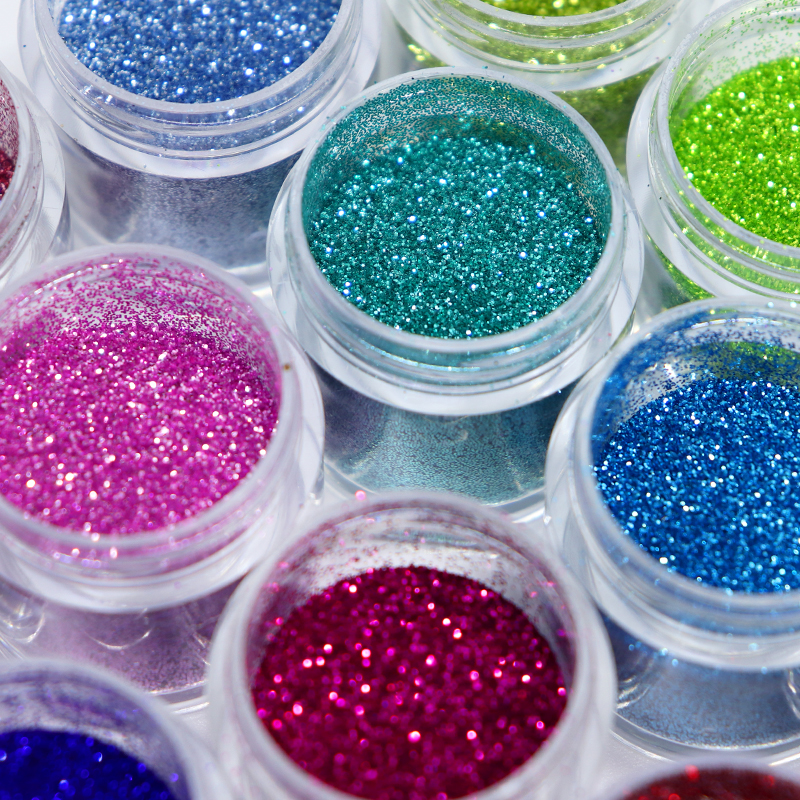 Glitter Powder Resin - 20 Colors 10ml Resin Pigment Loose
