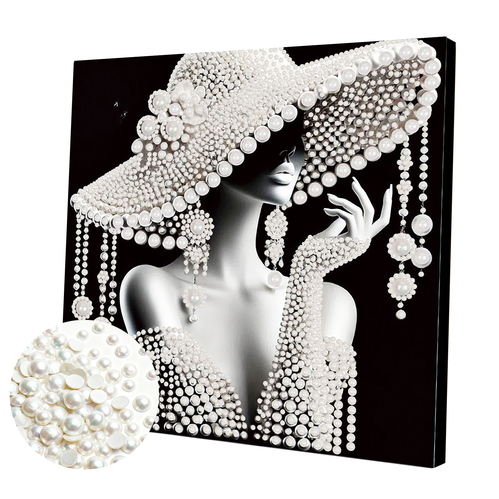 Resin Art For Beginner - DIY Ladies Pearl Painting Art Kits