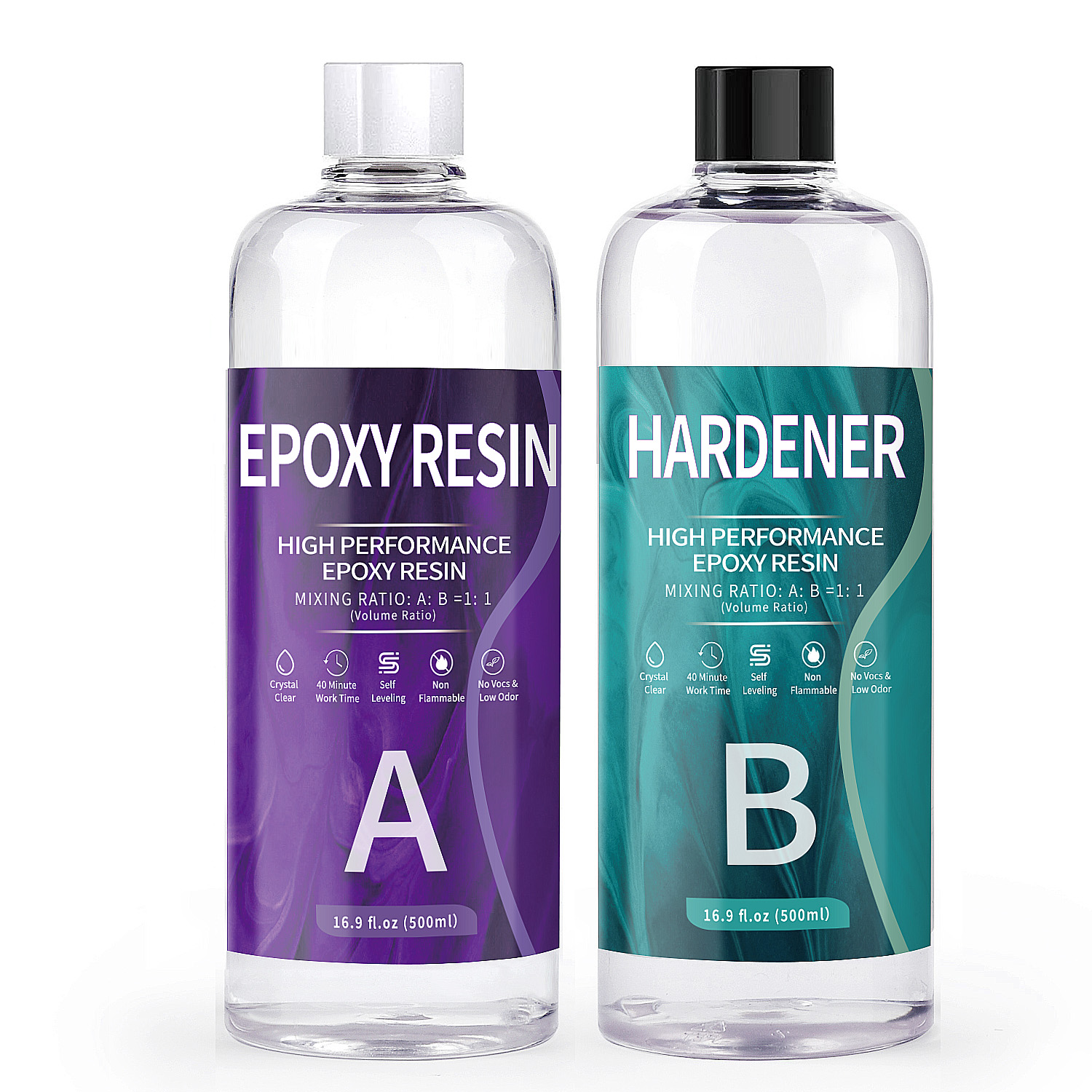 Resin Art Glue - 1:1 AB Resin Epoxy Crystal Glue