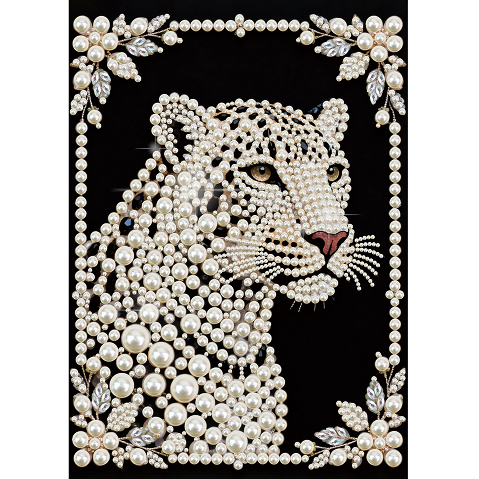 Resin Art For Beginner - Leopard Special Shaped DIY Partial Drill