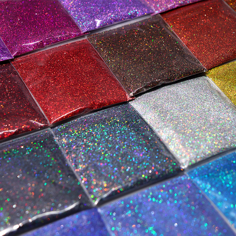 Glitter Powder Resin - 10g Colorful Shiny Laser Powder Epoxy