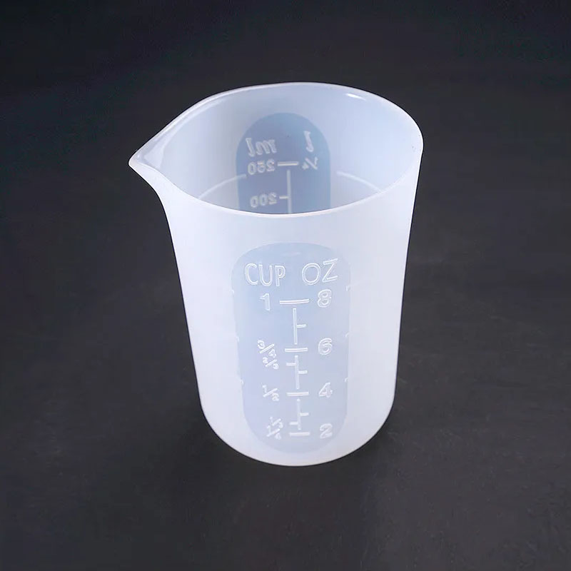 Resin Art Glue - 250ML Silicone measuring cup Split cup