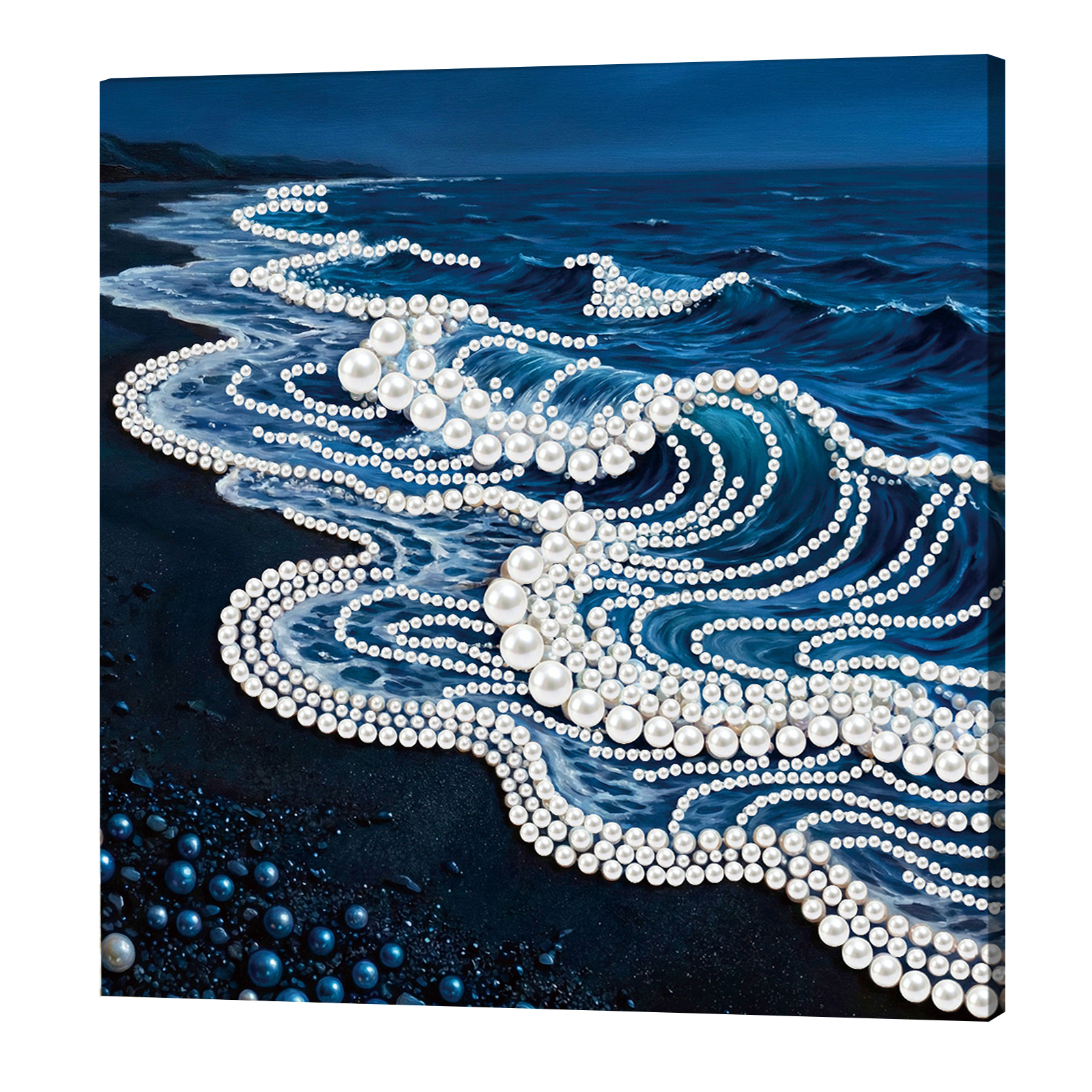 Resin Art For Beginner - Waves DIY Pearl Painting Kit with
