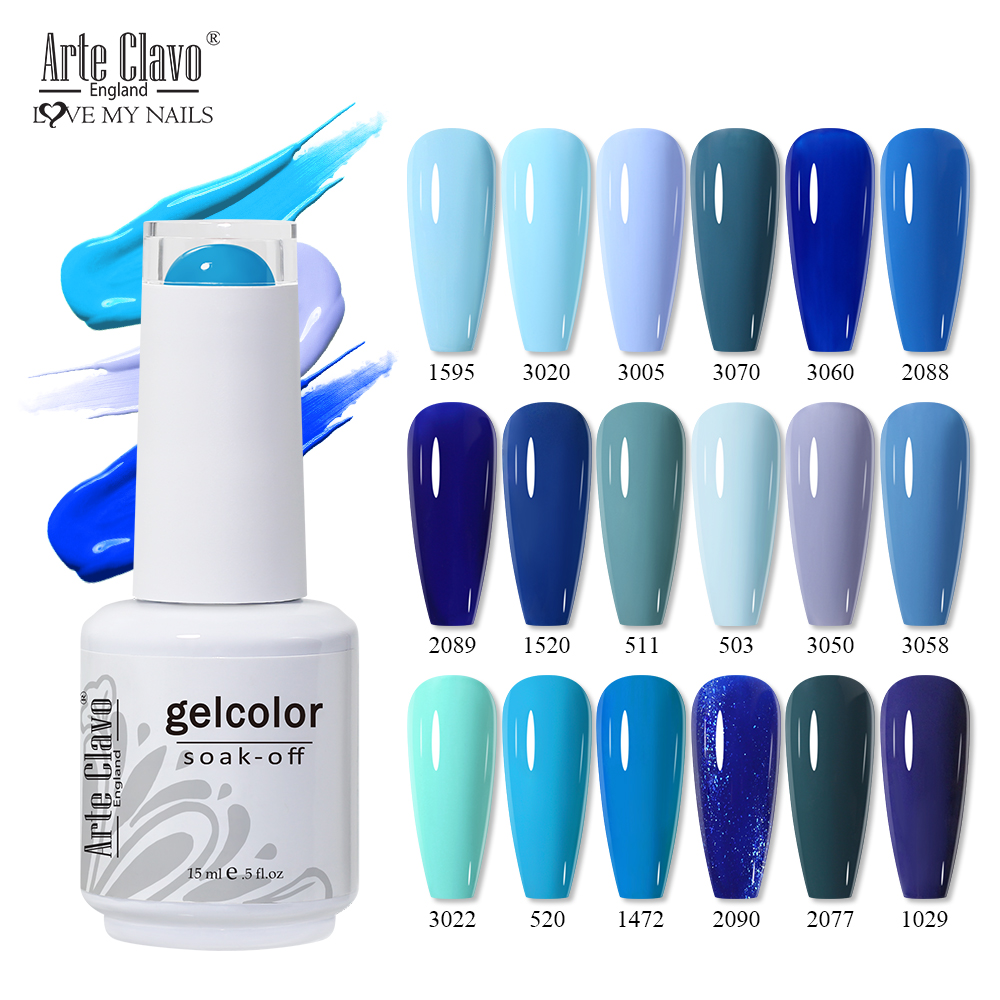 Resin Art Varnish - Arte Clavo Blue Color Series Gel