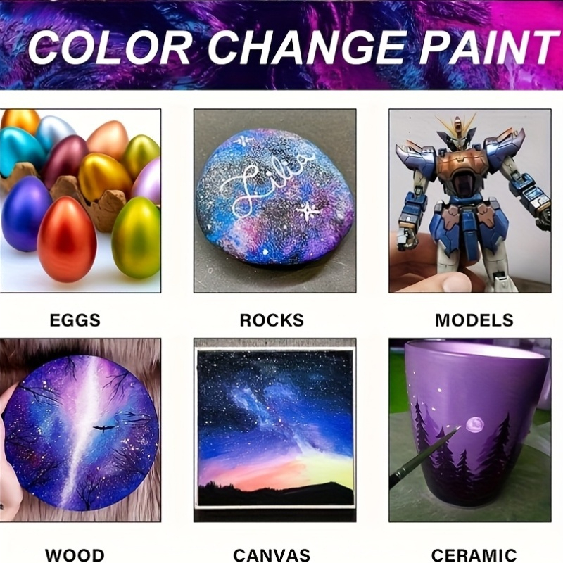 Acrylic Paint Set 6 Colors 50m - Resin Art Workshop ulasan dan harga