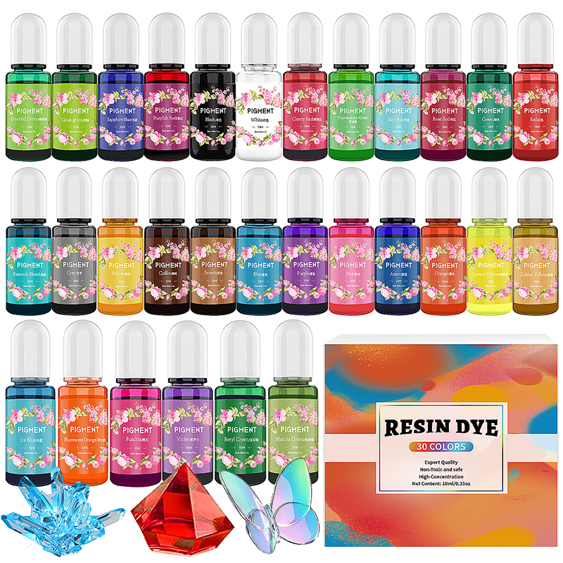 Epoxy Resin Pigment Kits Candl - Resin Art Glue ulasan dan harga