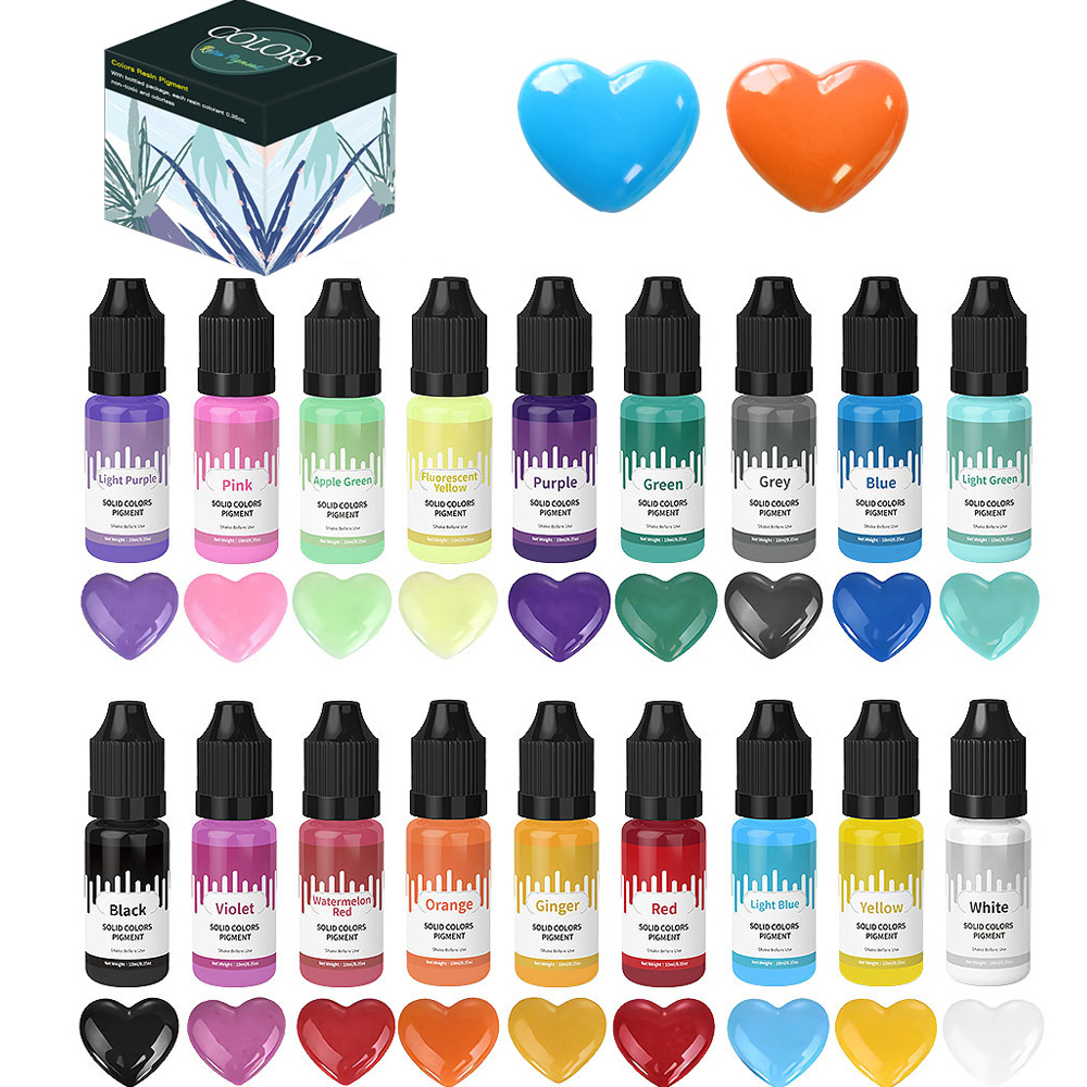 Epoxy Resin Pigment Kits Candl - Resin Art Glue ulasan dan harga