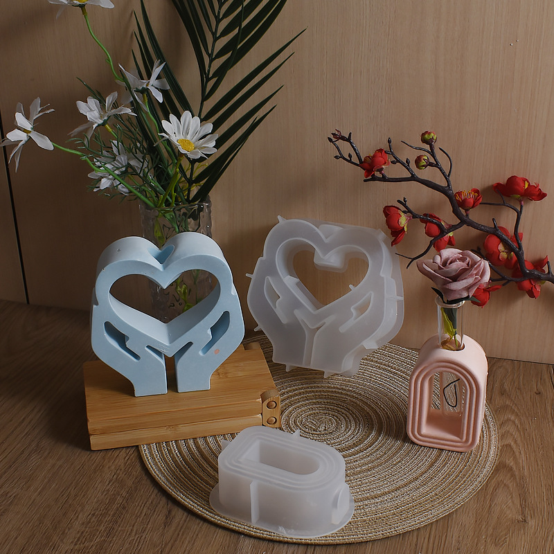 Hand-held heart-shaped flower  - Resin Art Heart ulasan dan harga