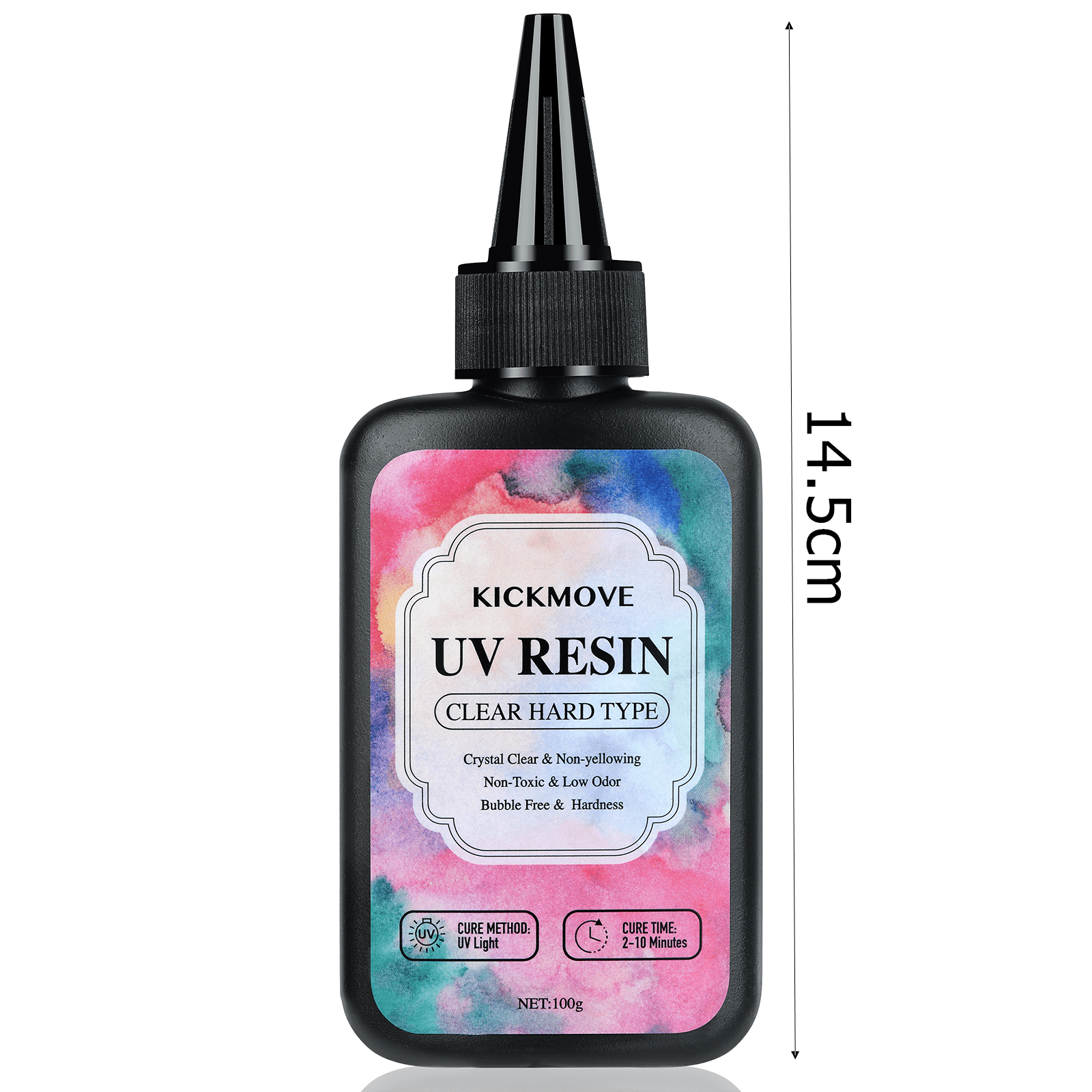 300g UV Resin Clear,Hard,Upgra - Resin Art Glue ulasan dan harga