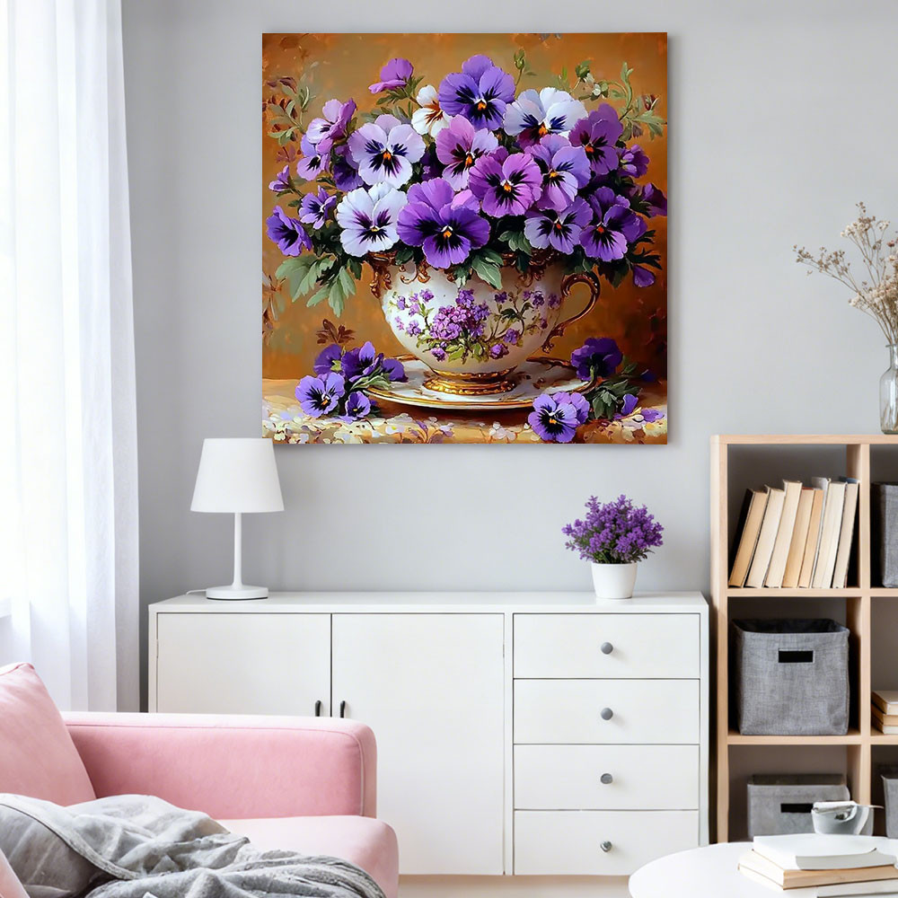 HUACAN 5D Diamond Mosaic Rose  - Resin Art Of Rose ulasan dan harga