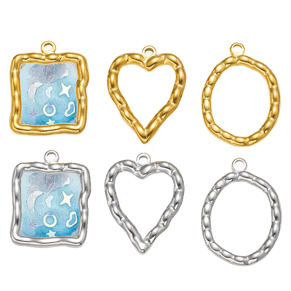 5pcs Stainless Steel Heart Rou - Resin Art Heart ulasan dan harga
