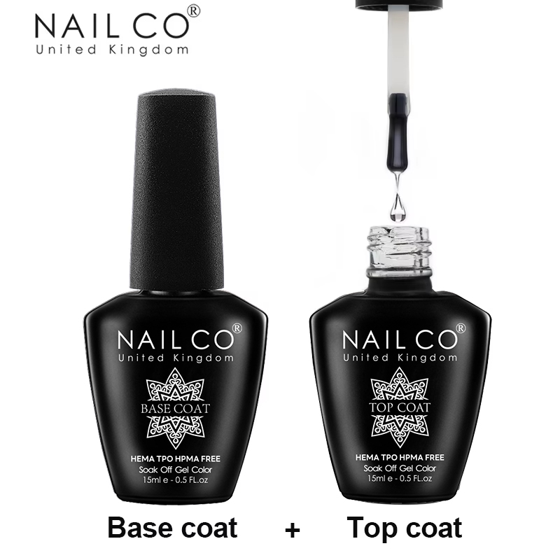 NAILCO 15ml Top Coat And Base  - Resin Art Varnish ulasan dan harga
