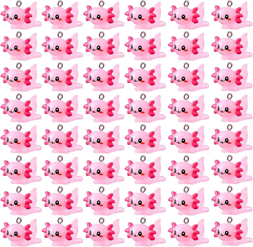 10PCS Resin Mini Axolotl Charm - Resin Art Supplies ulasan dan harga