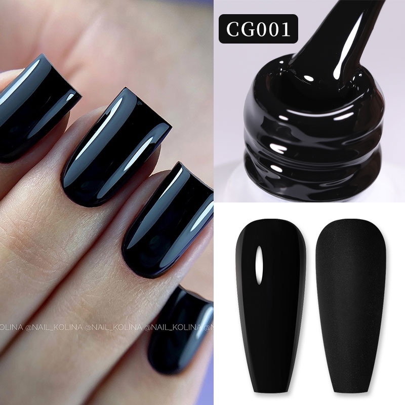 BORN PRETTY 2Pcs Black White G - Resin Art Varnish ulasan dan harga