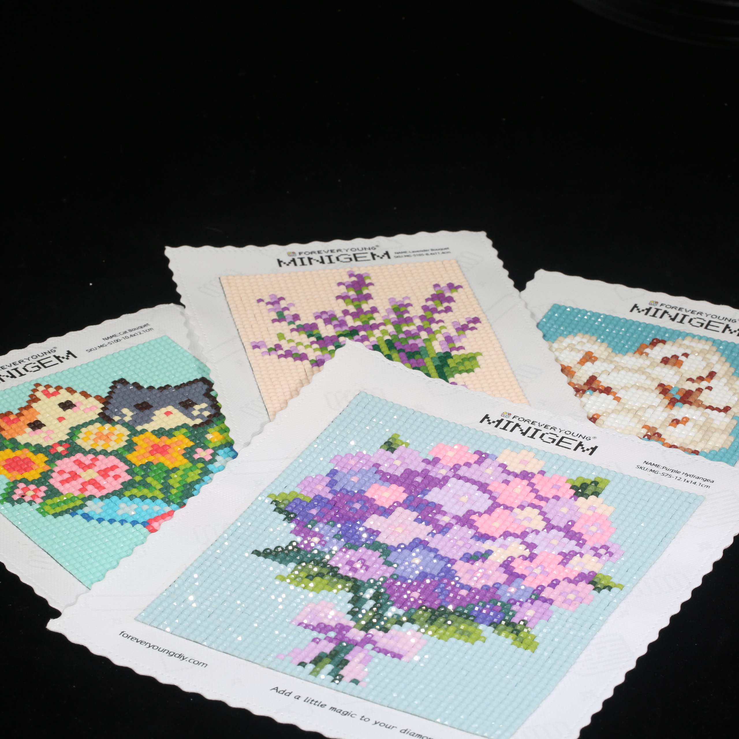 Minigem® Purple Hydrangea 5D D - Resin Art For Beginner ulasan dan harga