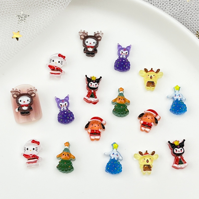 50Pcs  New Mini Kawaii Cartoon - Resin Art Workshop ulasan dan harga