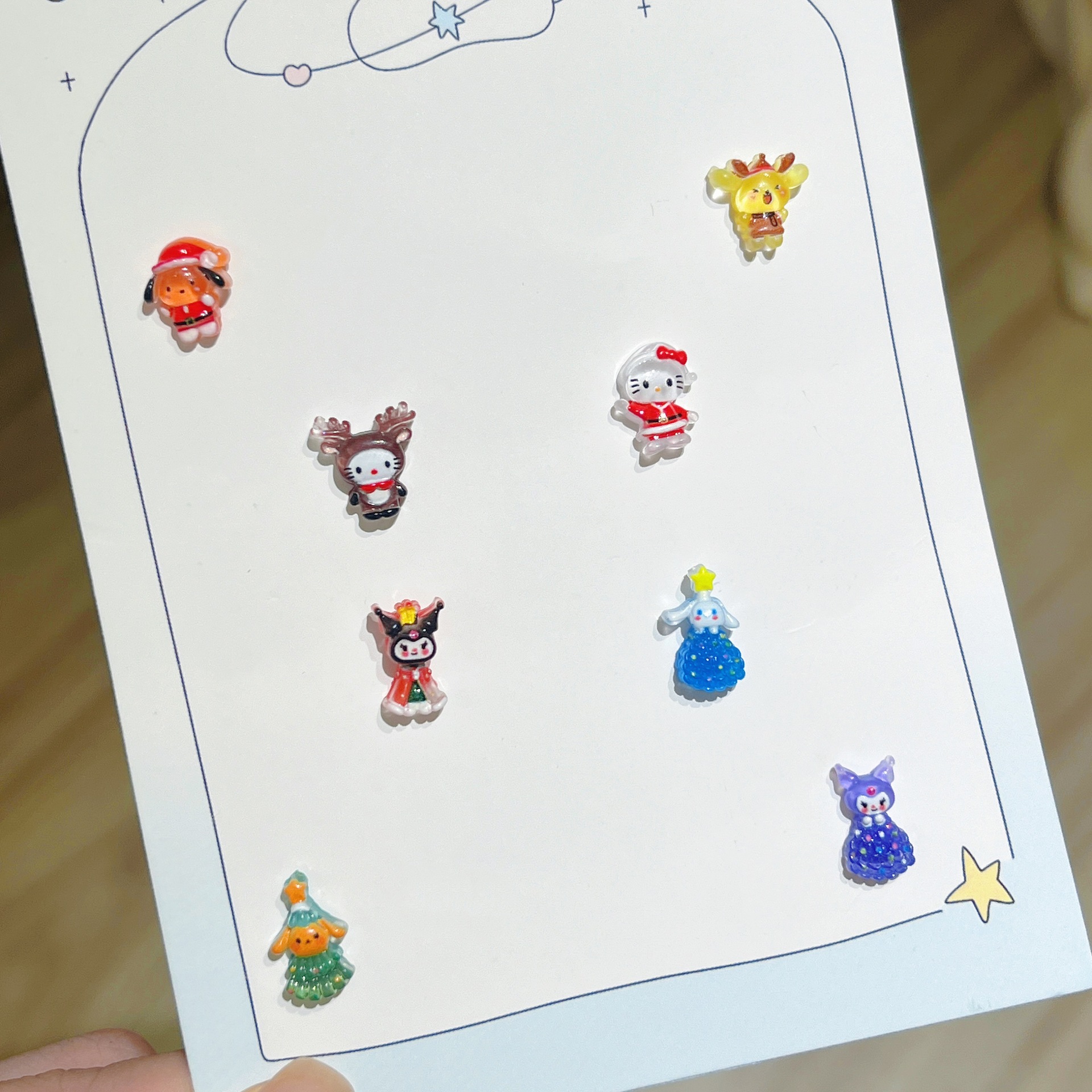 50Pcs  New Mini Kawaii Cartoon - Resin Art Workshop ulasan dan harga