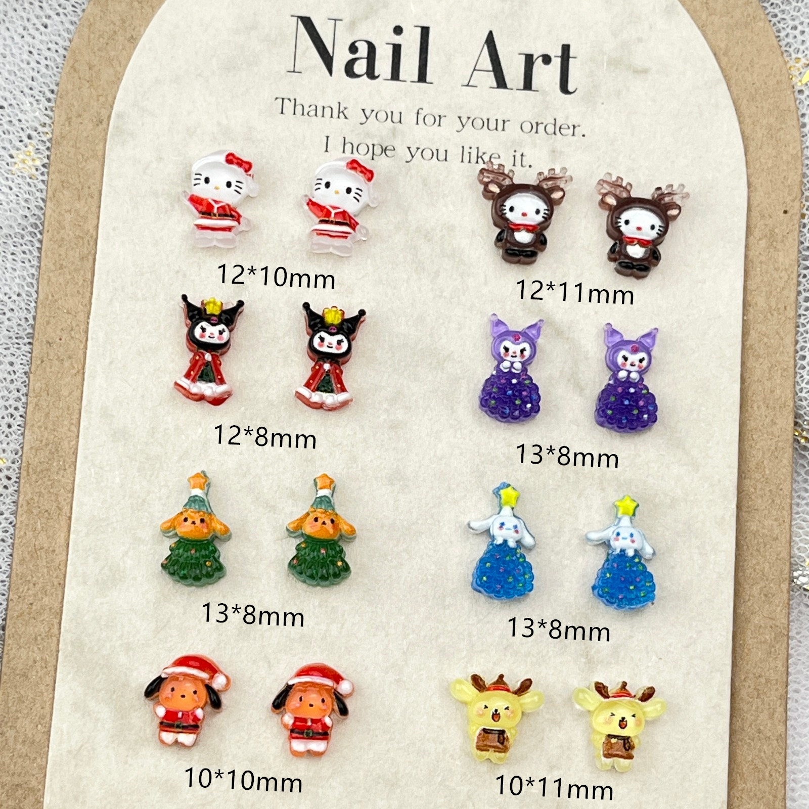 50Pcs  New Mini Kawaii Cartoon - Resin Art Workshop ulasan dan harga