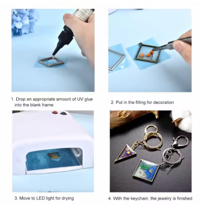 100g UV Resin Clear,Hard,Upgra - Resin Art Glue ulasan dan harga