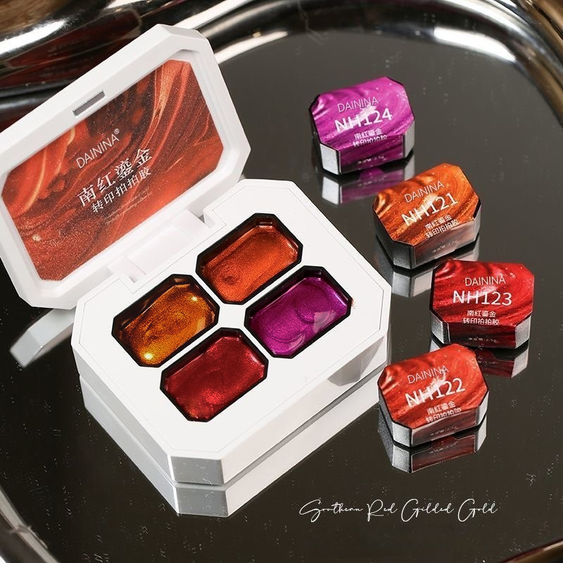4Colors Black Red Pat Painting - Resin Art Glue ulasan dan harga