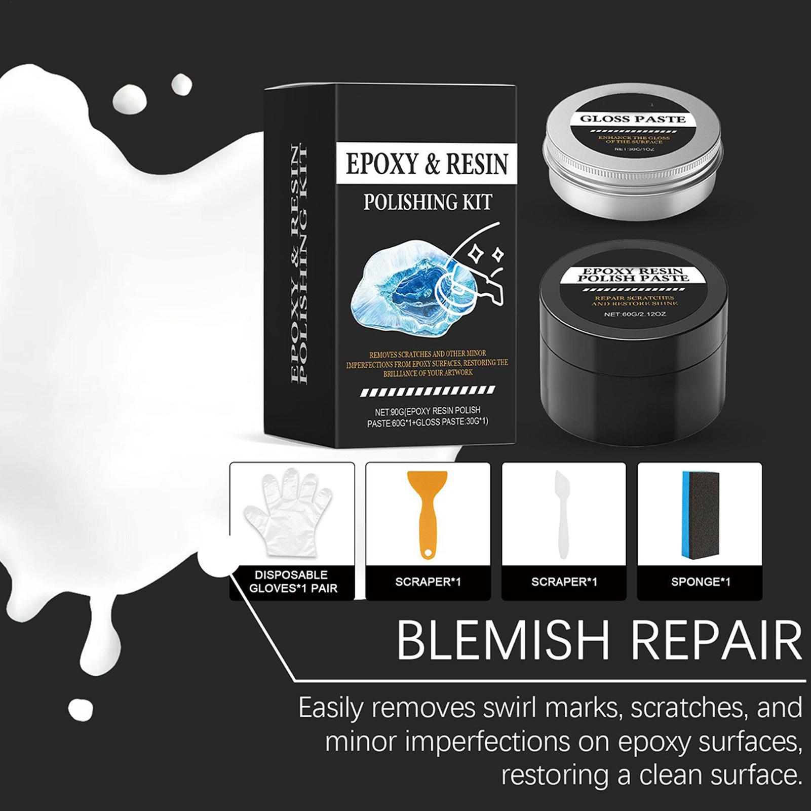 Epoxy Resin Polishing Kit - Cr - Resin Art For Beginner ulasan dan harga
