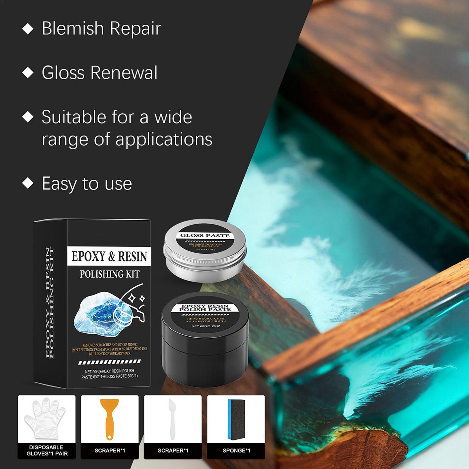 Epoxy Resin Polishing Kit - Cr - Resin Art For Beginner ulasan dan harga
