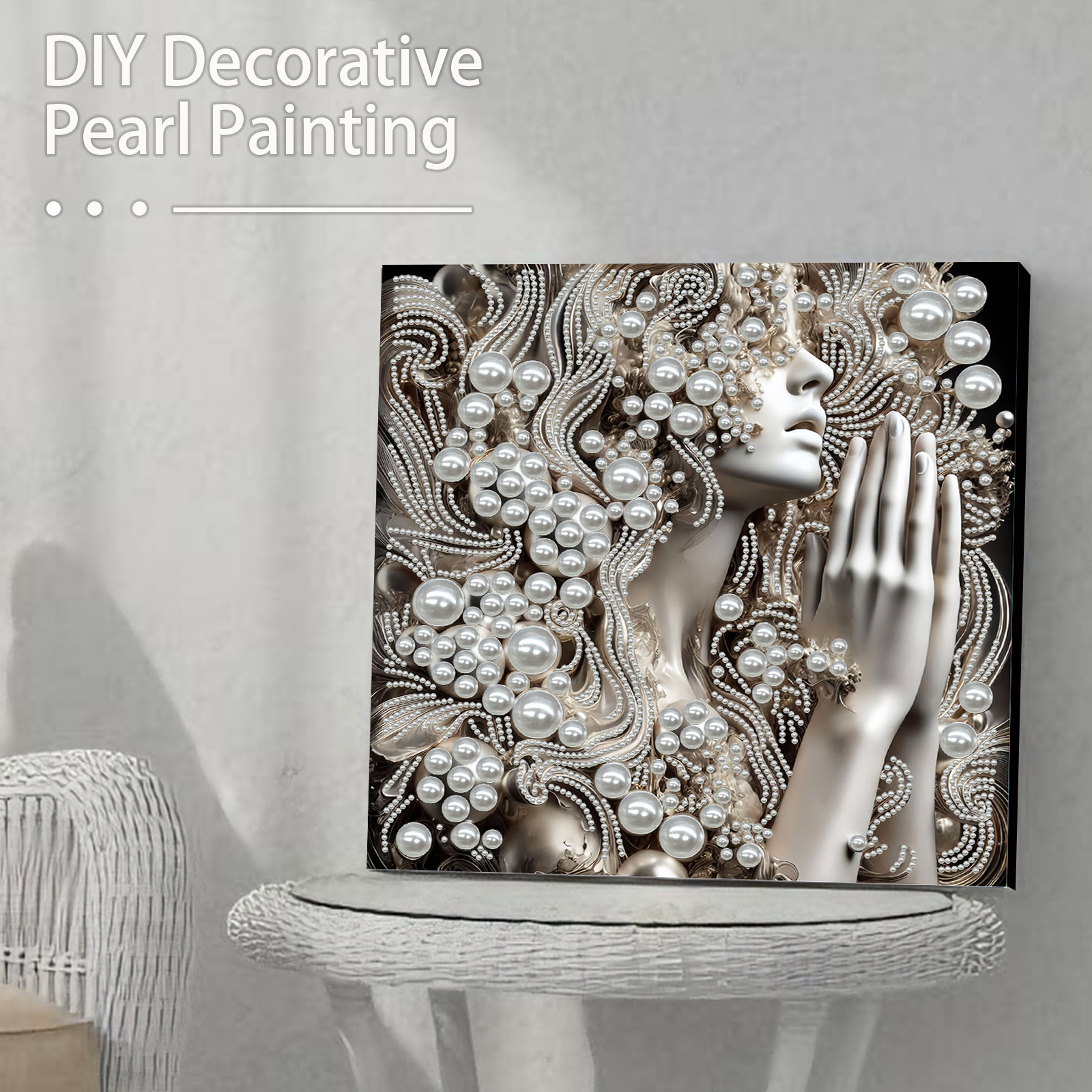 DIY Ladies Pearl Painting Art  - Resin Art For Beginner ulasan dan harga