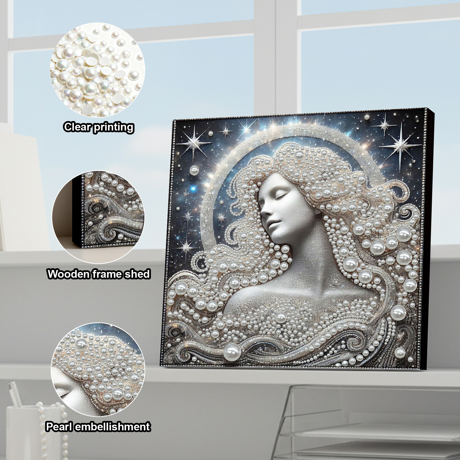 DIY Ladies Pearl Painting Art  - Resin Art For Beginner ulasan dan harga