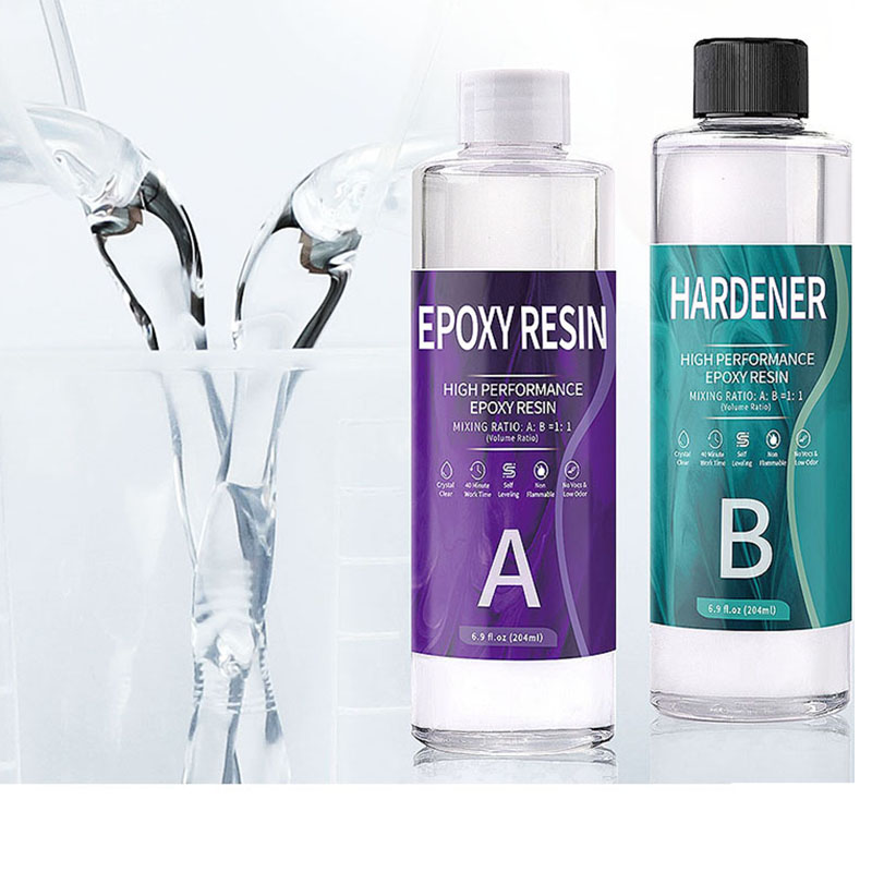 1:1 AB Resin Epoxy Crystal Glu - Resin Art Glue ulasan dan harga