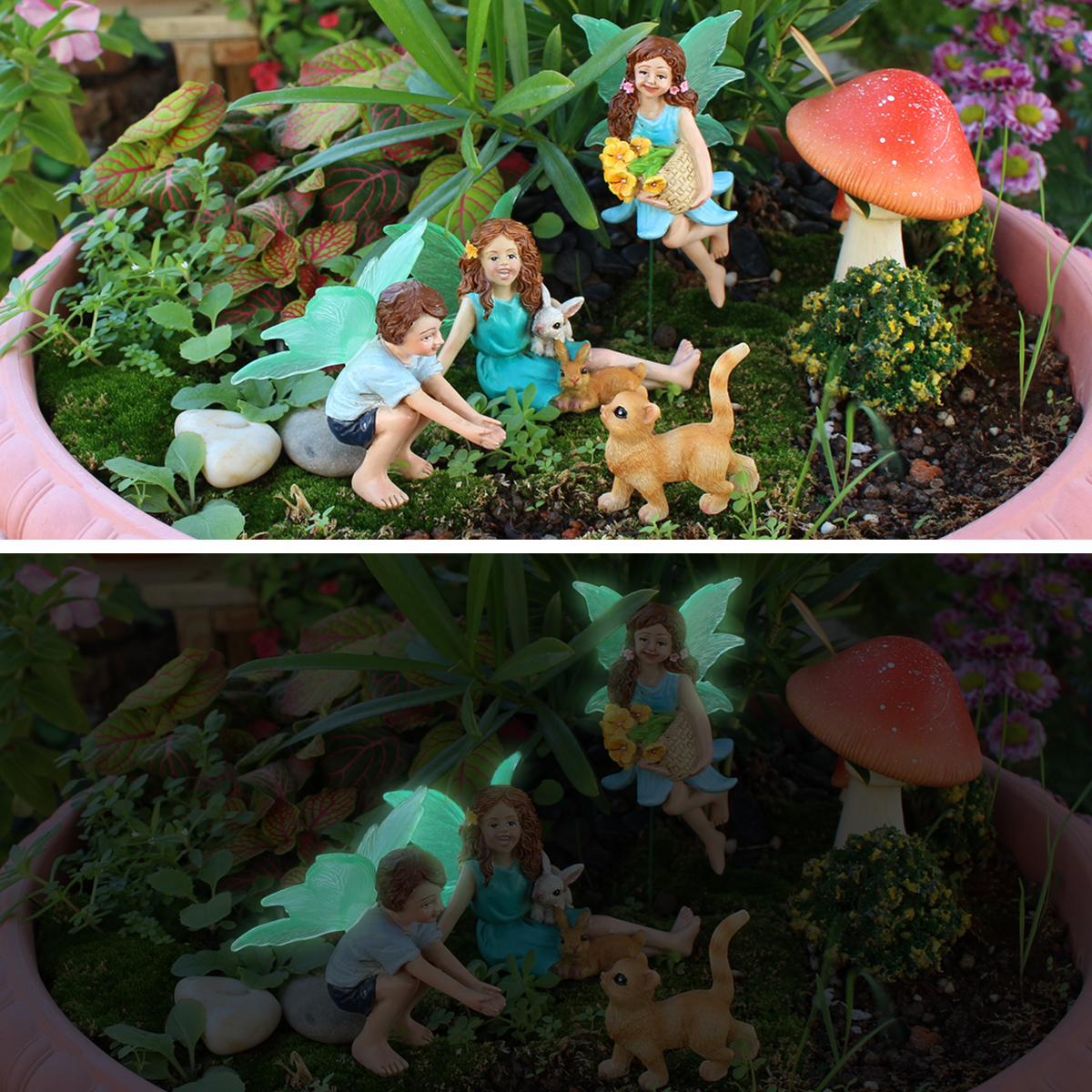 4pc Flower Fairy and Animal Pa - Resin Art Supplies ulasan dan harga
