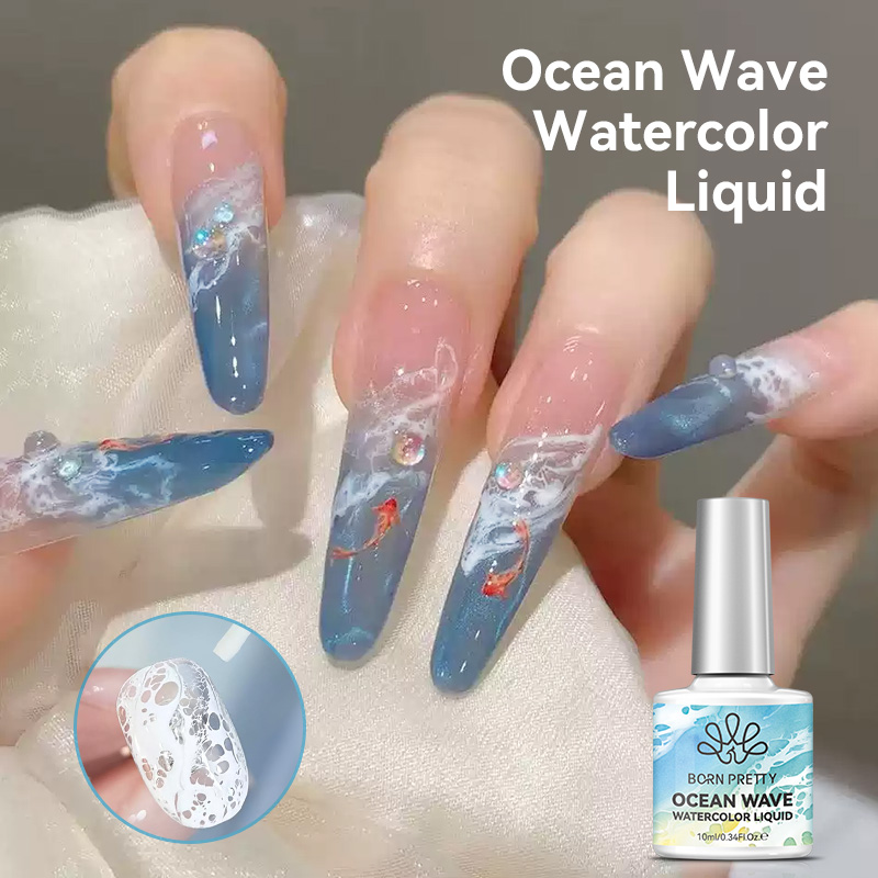 BORN PRETTY 10ml Bubble Ocean  - Resin Art Varnish ulasan dan harga