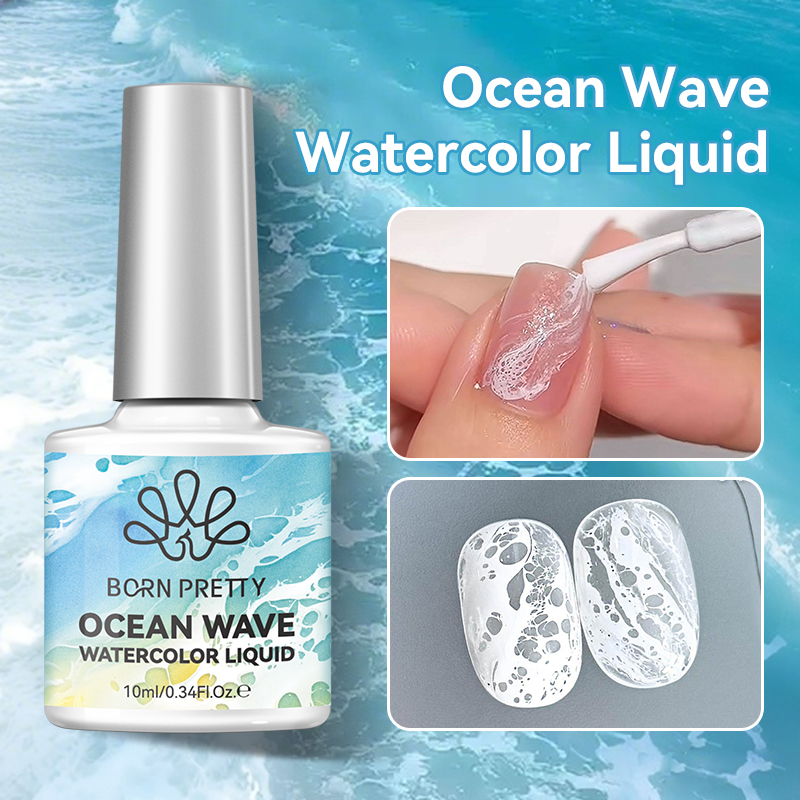 BORN PRETTY 10ml Bubble Ocean  - Resin Art Varnish ulasan dan harga