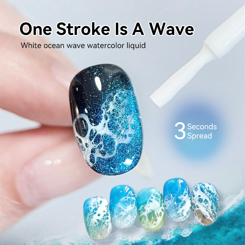 BORN PRETTY 10ml Bubble Ocean  - Resin Art Varnish ulasan dan harga