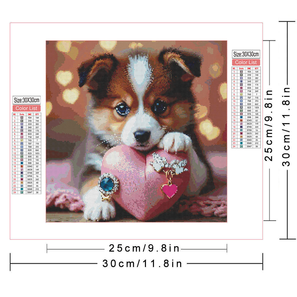 1pc frameless  5D DIY Diamond  - Resin Art Heart ulasan dan harga