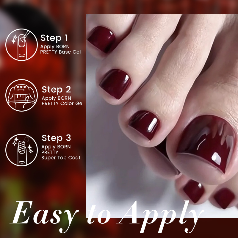 BORN PRETTY 10ml ANCORA Red Se - Resin Art Varnish ulasan dan harga