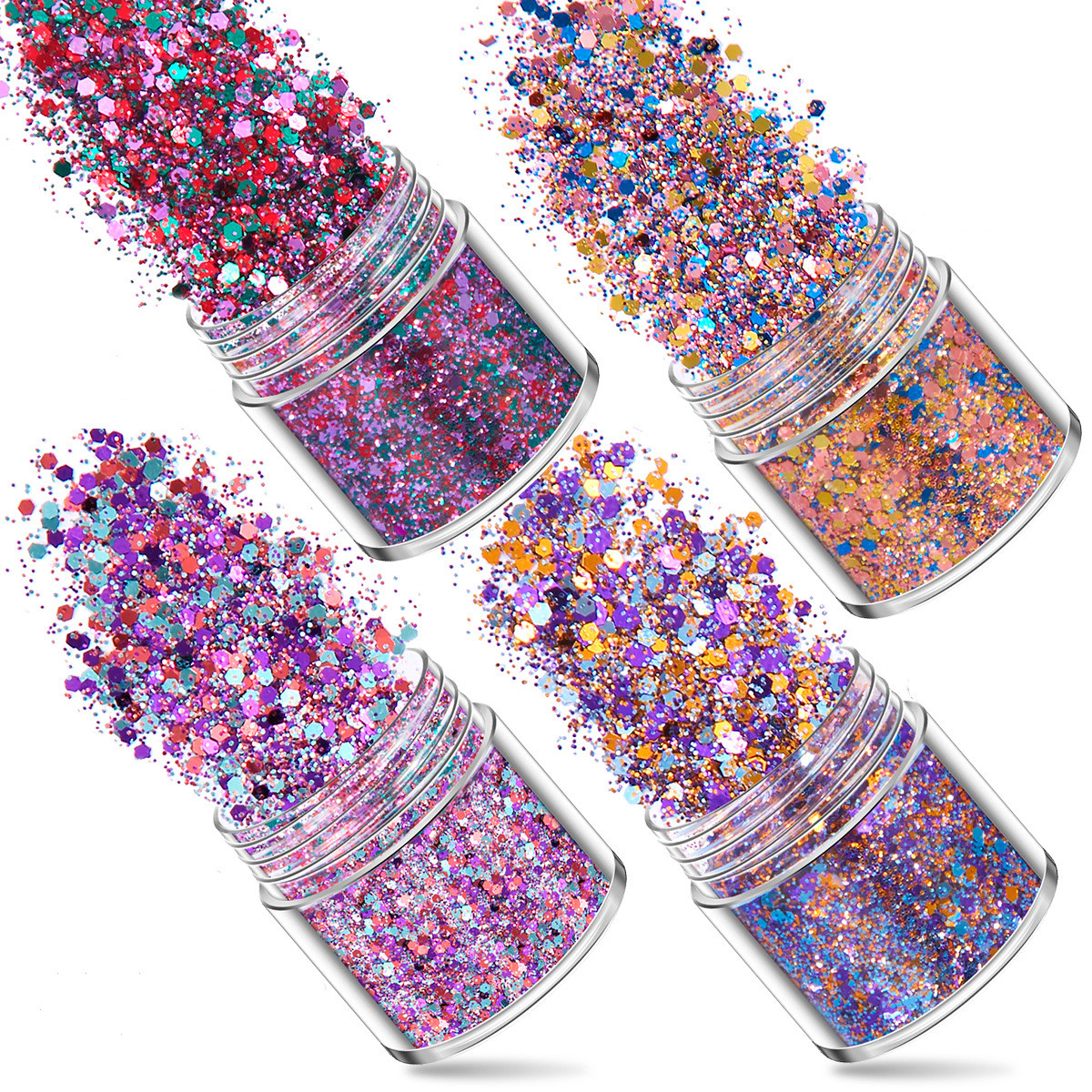SNASAN 4Pcs Color Superfine Gl - Resin Art Glue ulasan dan harga