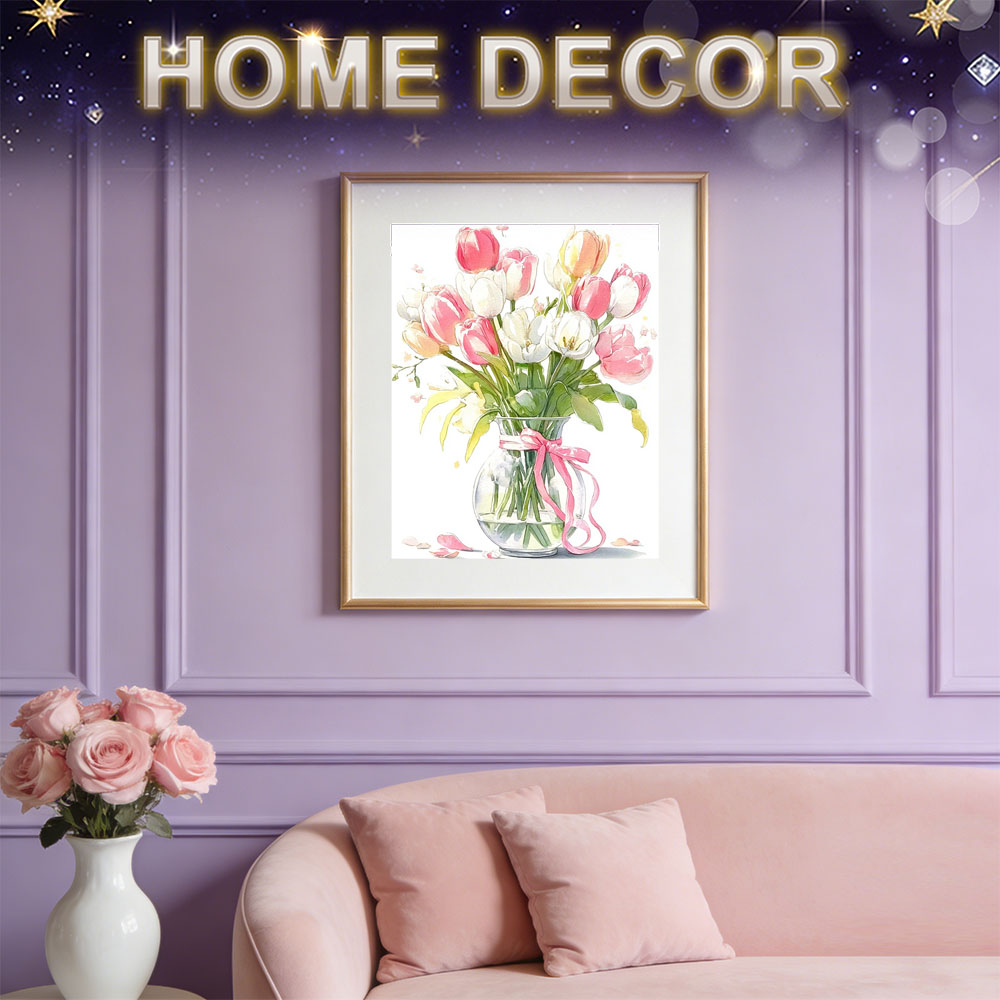 HUACAN Diamond Art Painting Ro - Resin Art Of Rose ulasan dan harga