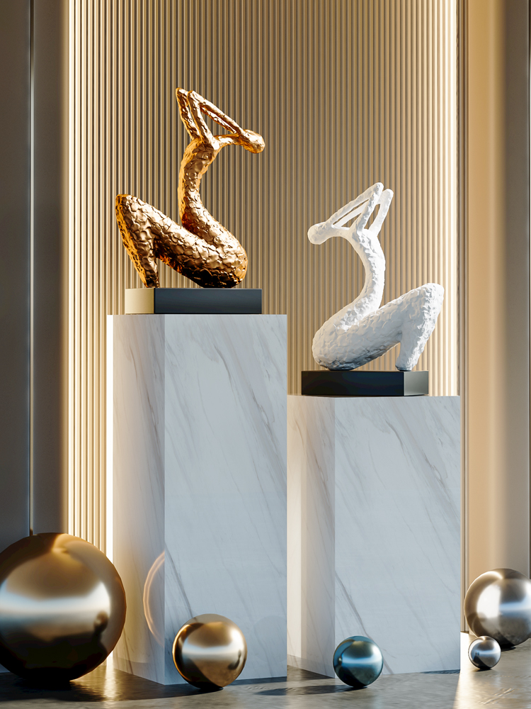 Home Decor Sculpture Creative  - Resin Art Floor ulasan dan harga