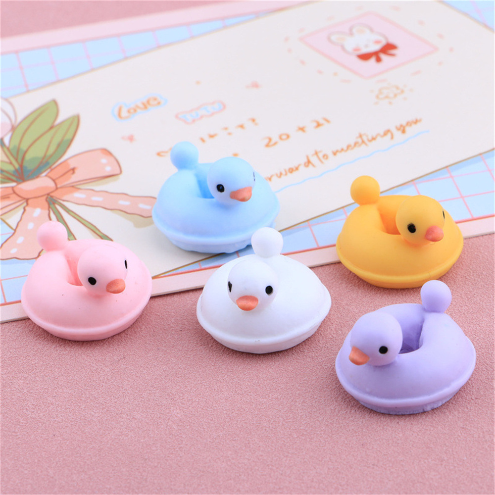 20Pcs Cartoon Duck Swim Ring D - Resin Art Workshop ulasan dan harga