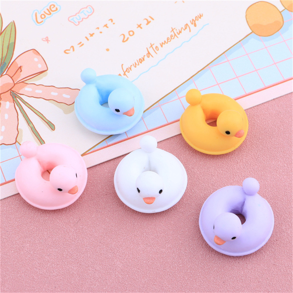 20Pcs Cartoon Duck Swim Ring D - Resin Art Workshop ulasan dan harga