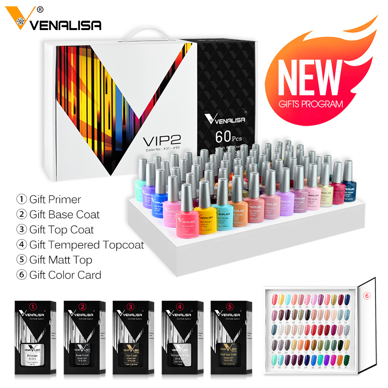 VENALISA Nail Gel Polish Semi  - Resin Art Varnish ulasan dan harga