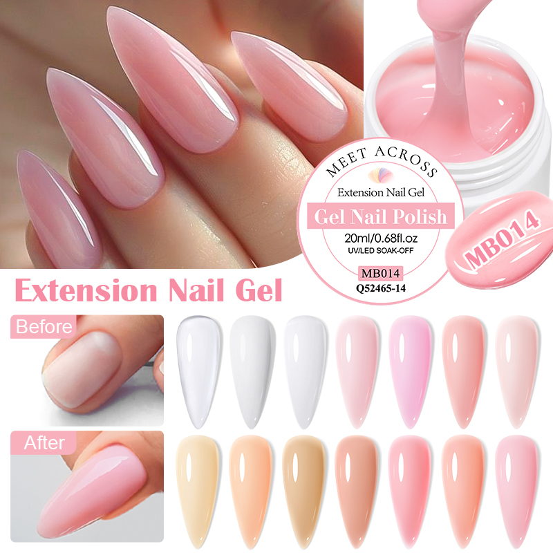 MEET ACROSS 20ml Extension Gel - Resin Art Varnish ulasan dan harga