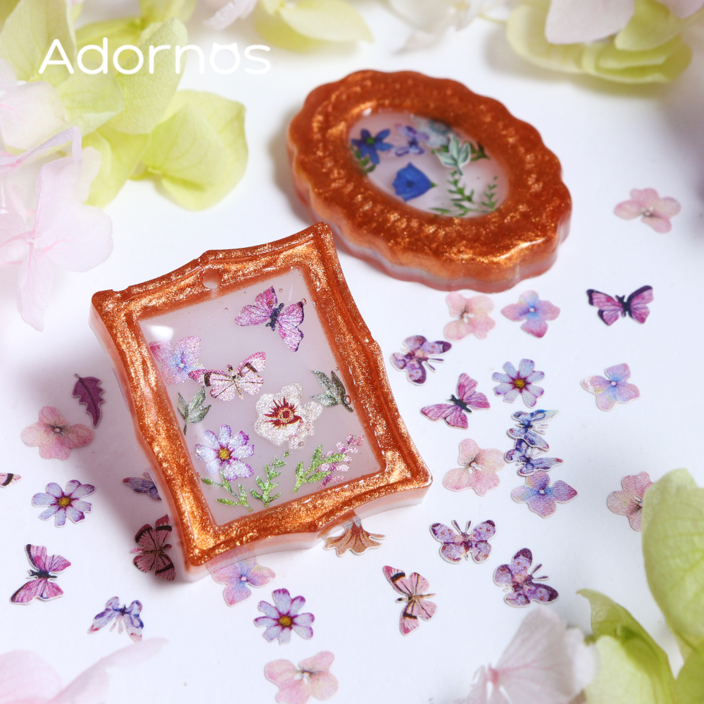 180pcs/box Wood Pulp Flowers C - Resin Art Workshop ulasan dan harga