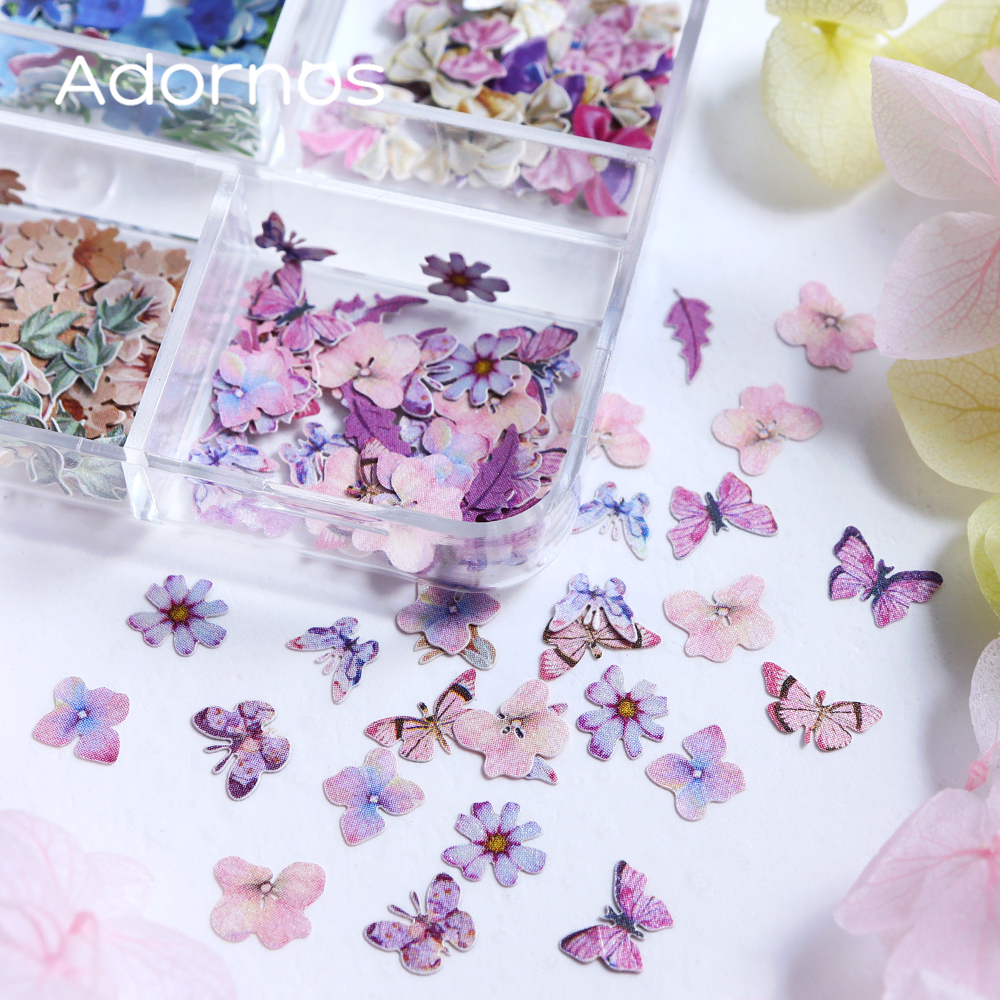 180pcs/box Wood Pulp Flowers C - Resin Art Workshop ulasan dan harga