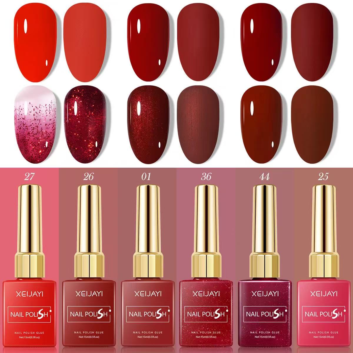15ml Gel Nail Polish 6 Colors  - Resin Art Varnish ulasan dan harga
