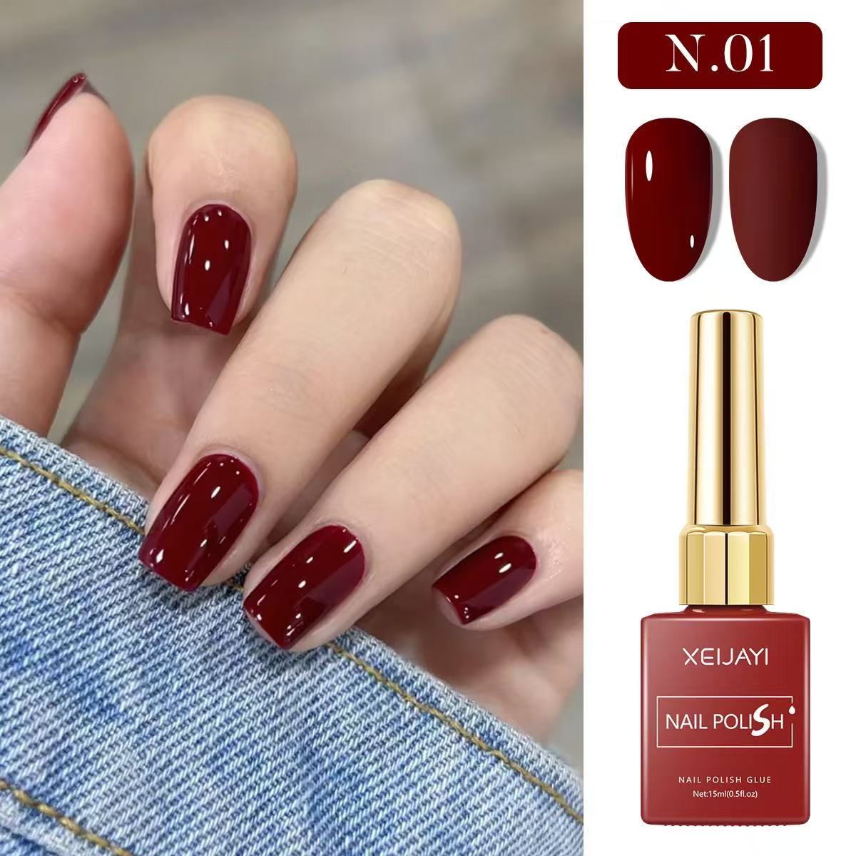 15ml Gel Nail Polish 6 Colors  - Resin Art Varnish ulasan dan harga