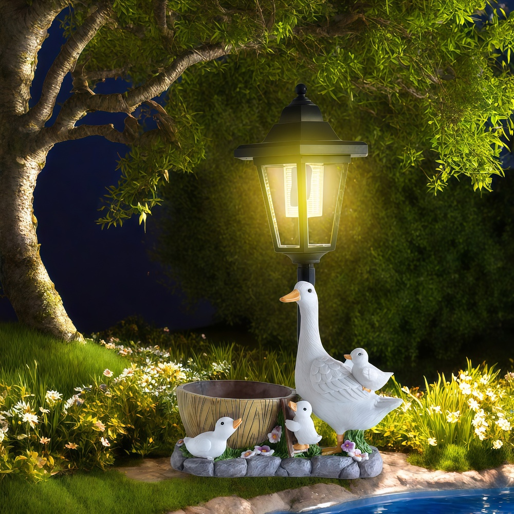 Solar Duck Night Light Garden  - Resin Art Supplies ulasan dan harga