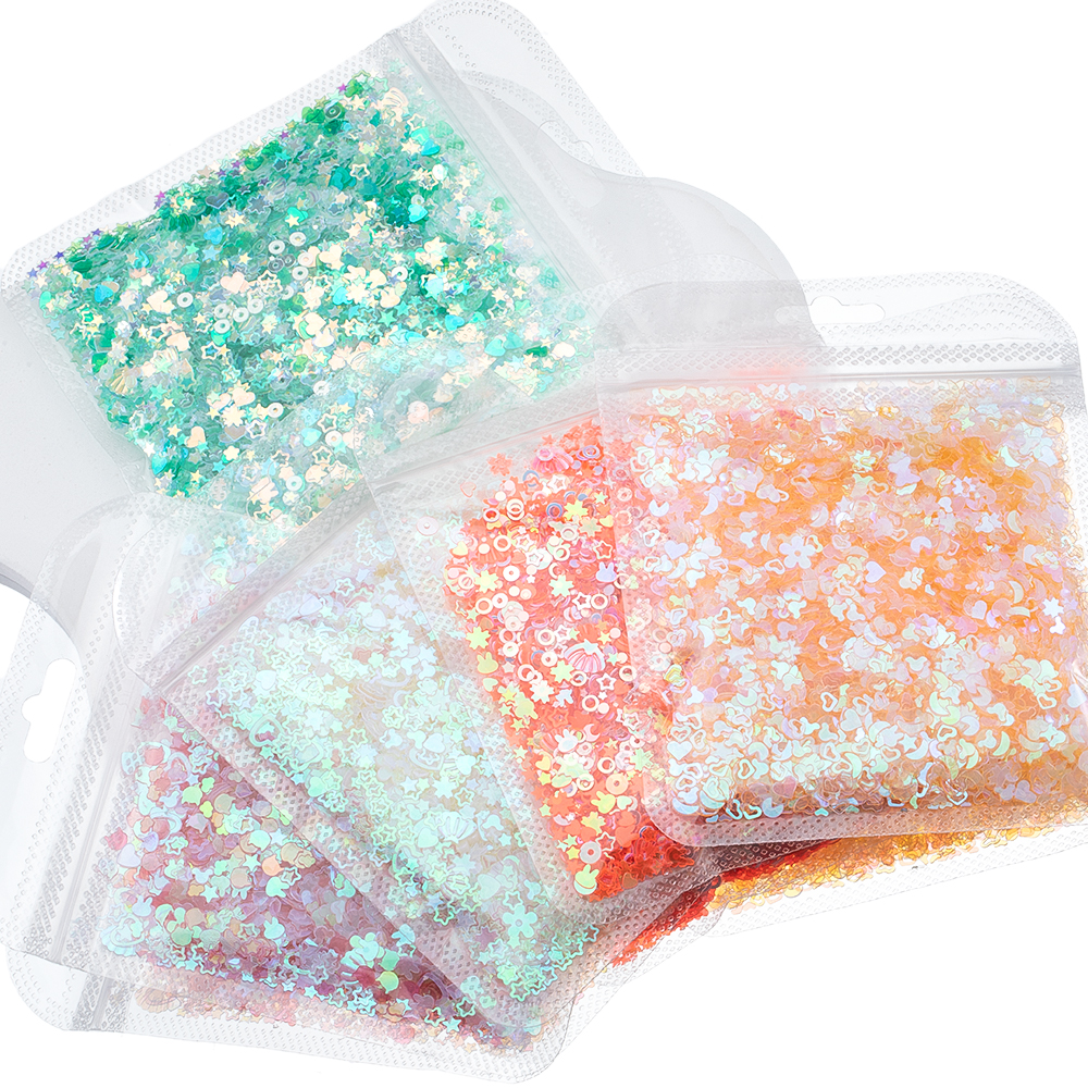 20gram 3-6mm Mixed Glitter Seq - Glitter Powder Resin ulasan dan harga